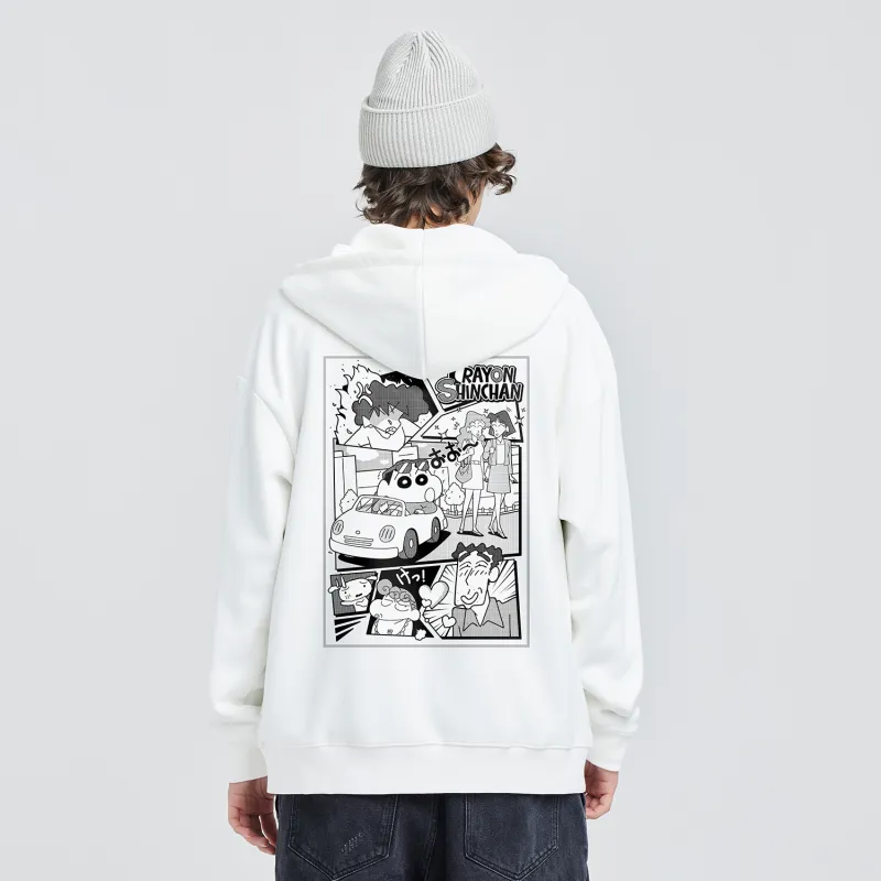 Crayon Shinchan Sweatshirt Jacket Unisex-2