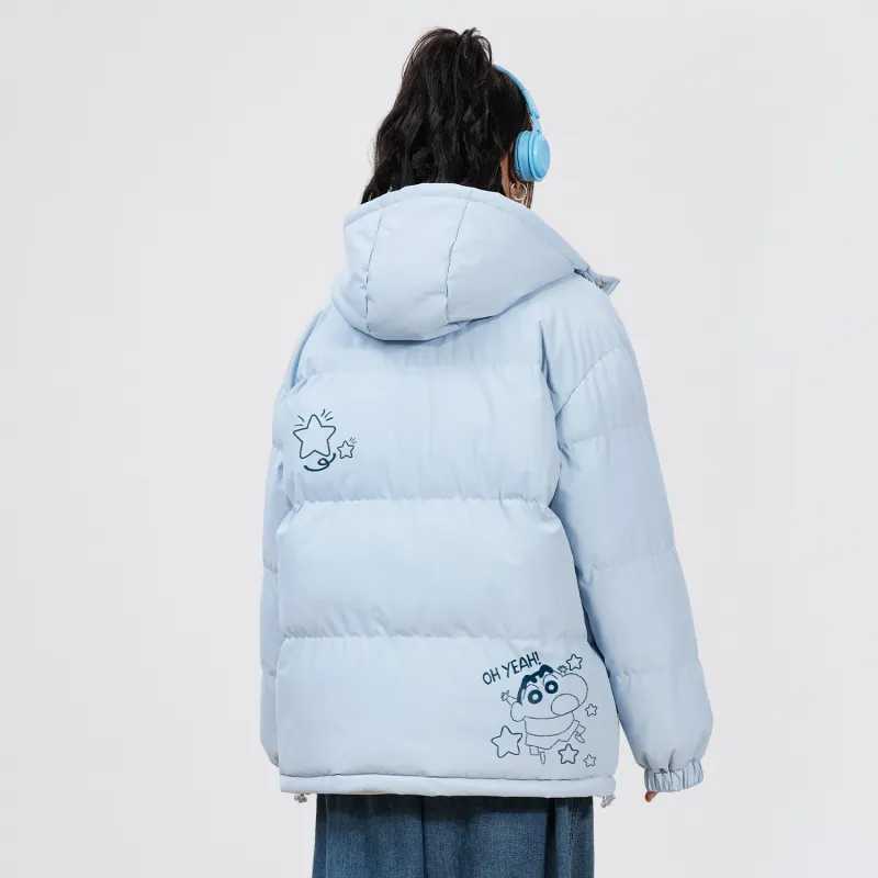 Crayon Shinchan Puffer Jacket Coat Unisex-8