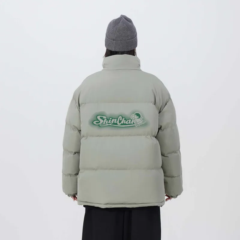 Crayon Shinchan Puffer Jacket Coat Unisex-11