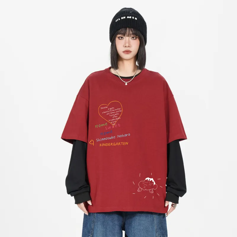 Crayon Shinchan T Shirts Unisex-14