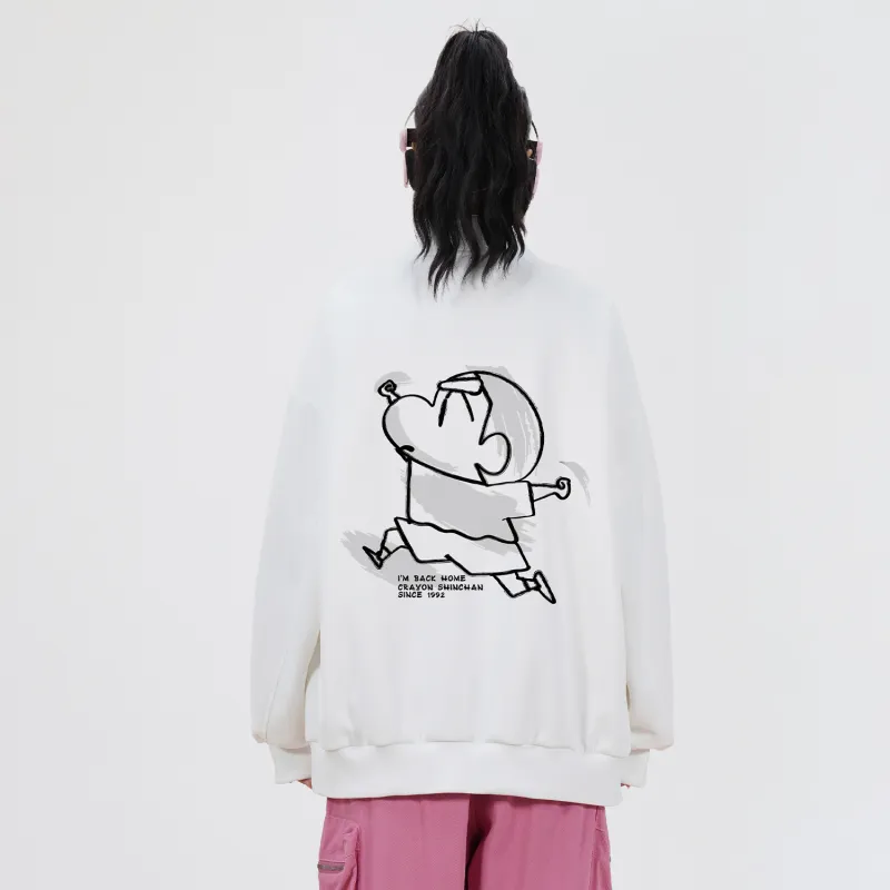 Crayon Shinchan Baseball Jacket Unisex-5