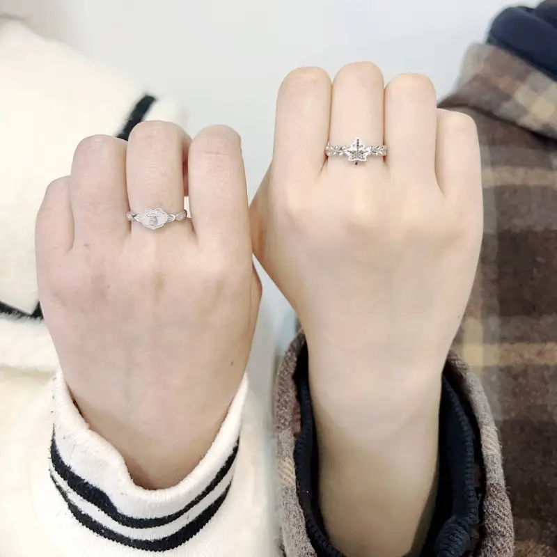 Mini&yaya S925 Silver Rings Women's-35