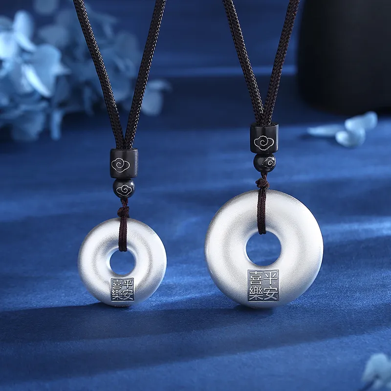 Mini&yaya S999 Fine Silver Necklaces Unisex-6