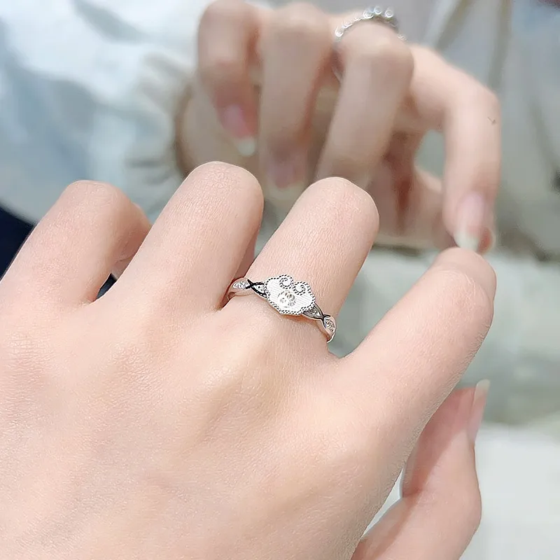 Mini&yaya S925 Silver Rings Women's-20