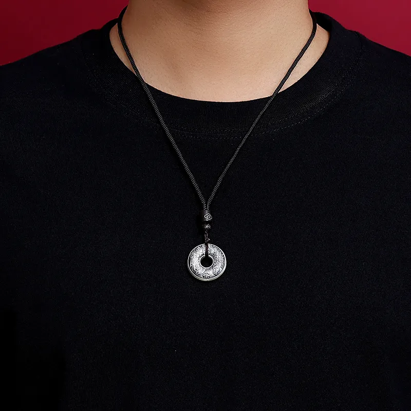 Mini&yaya S999 Fine Silver Necklaces Unisex-4