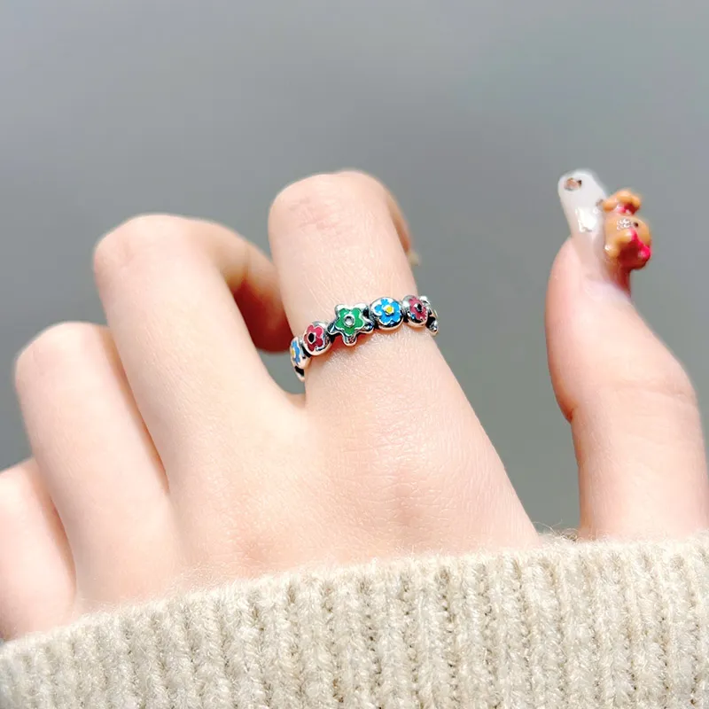 Mini&yaya S925 Silver Rings Women's-4