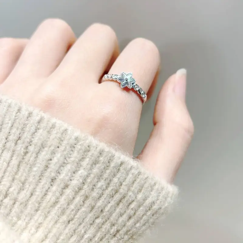 Mini&yaya S925 Silver Rings Women's-13