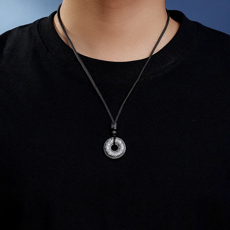 Mini&yaya S999 Fine Silver Necklaces Unisex-9