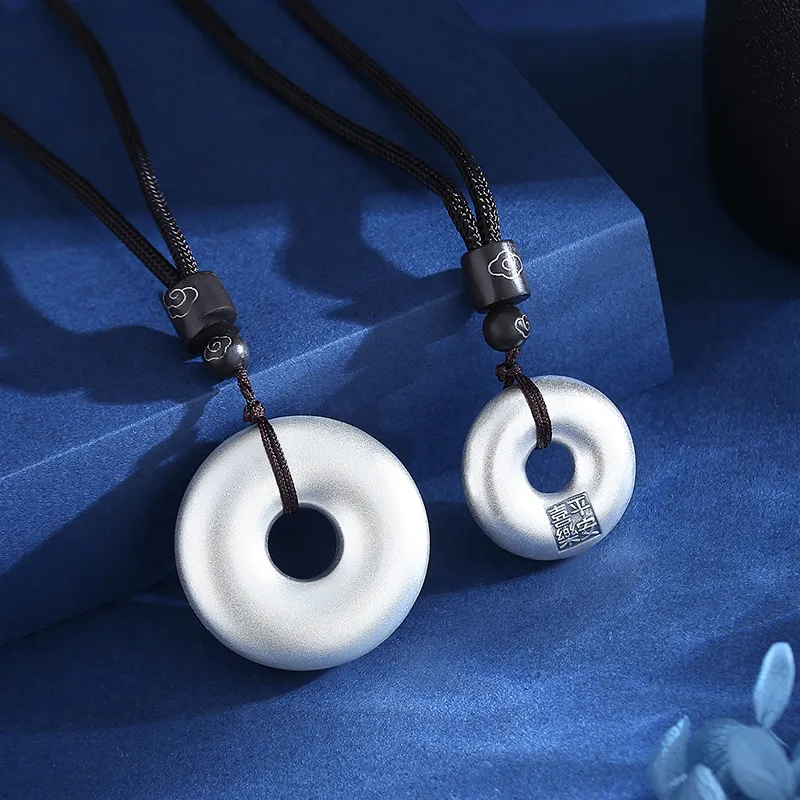 Mini&yaya S999 Fine Silver Necklaces Unisex-13