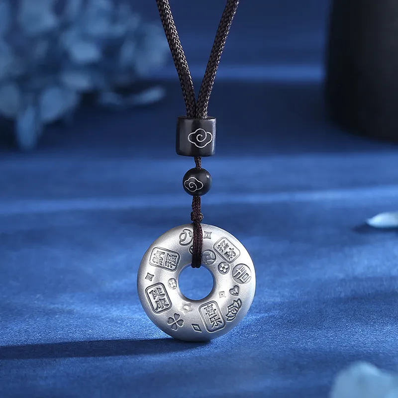 Mini&yaya S999 Fine Silver Necklaces Unisex-22