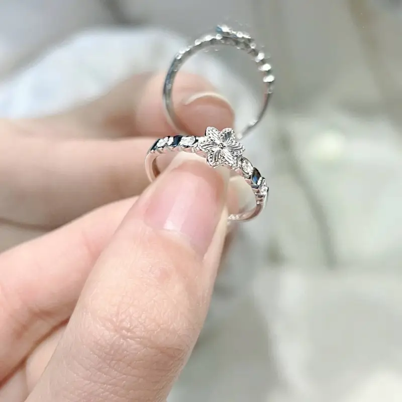 Mini&yaya S925 Silver Rings Women's-15