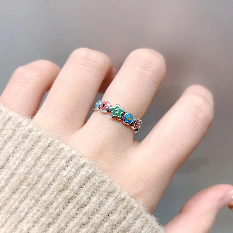 Mini&yaya S925 Silver Rings Women's-5