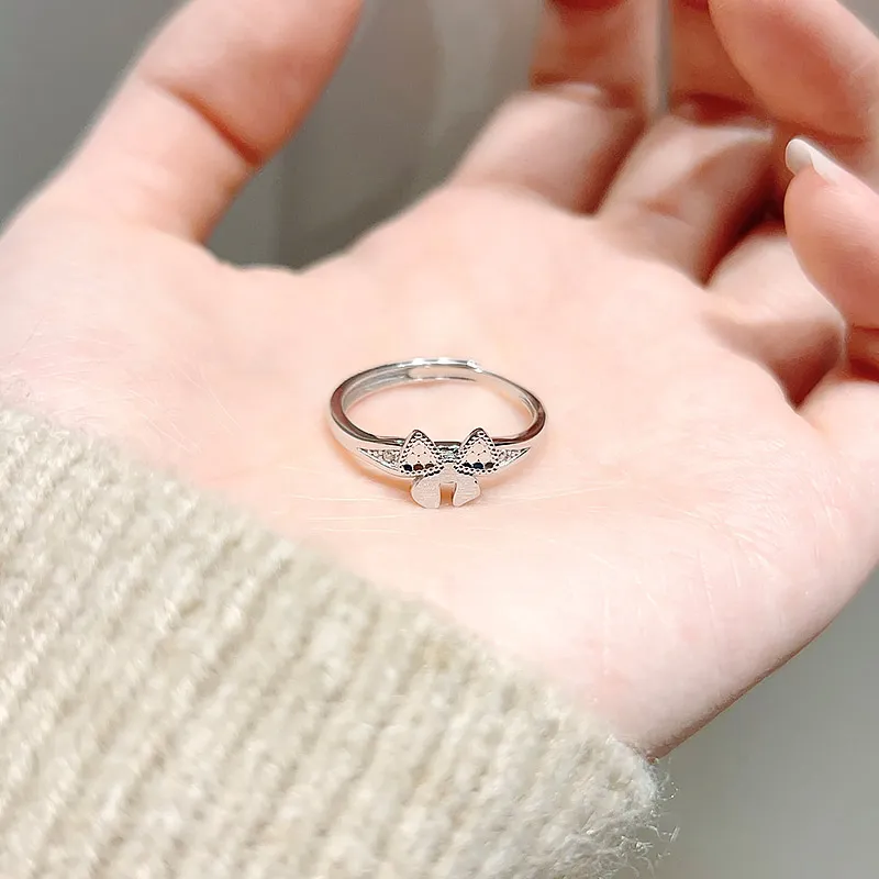 Mini&yaya S925 Silver Rings Women's-11