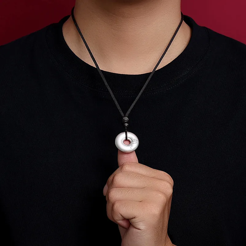 Mini&yaya S999 Fine Silver Necklaces Unisex-29