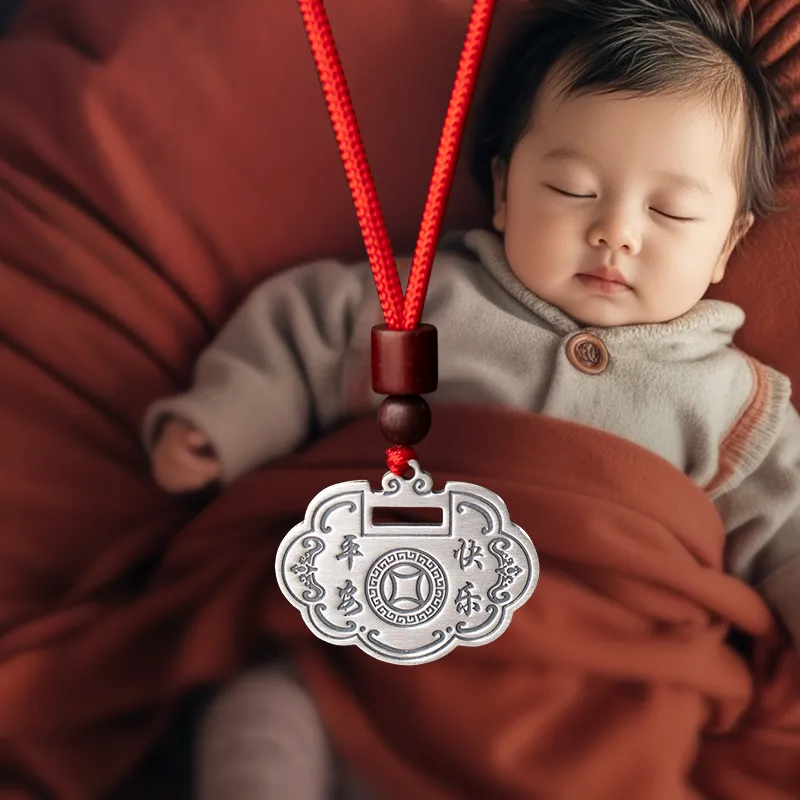 Mini&yaya S999 Fine Silver Necklaces Kids'-2