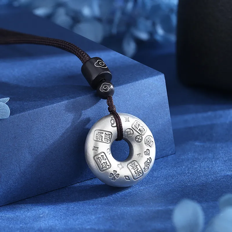Mini&yaya S999 Fine Silver Necklaces Unisex-24