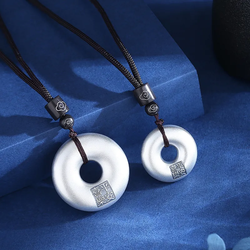 Mini&yaya S999 Fine Silver Necklaces Unisex-7