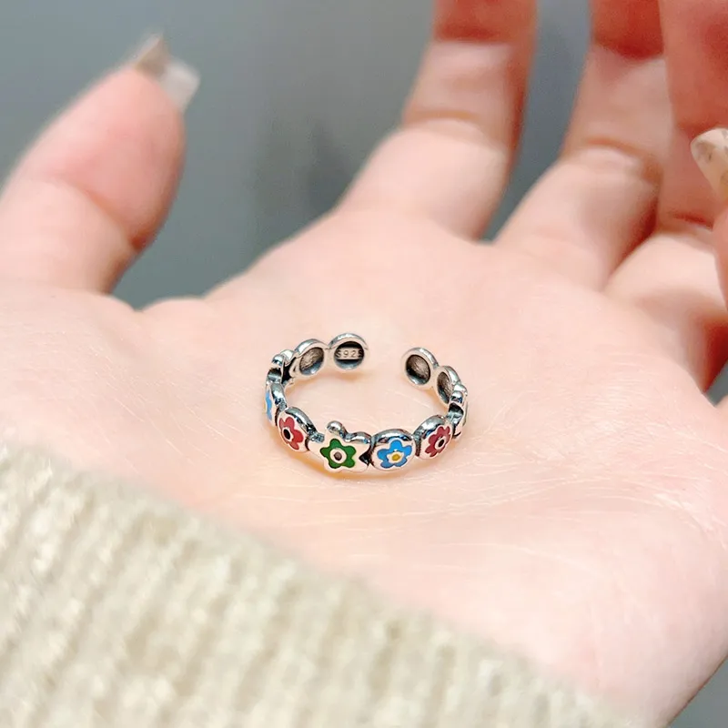 Mini&yaya S925 Silver Rings Women's-3
