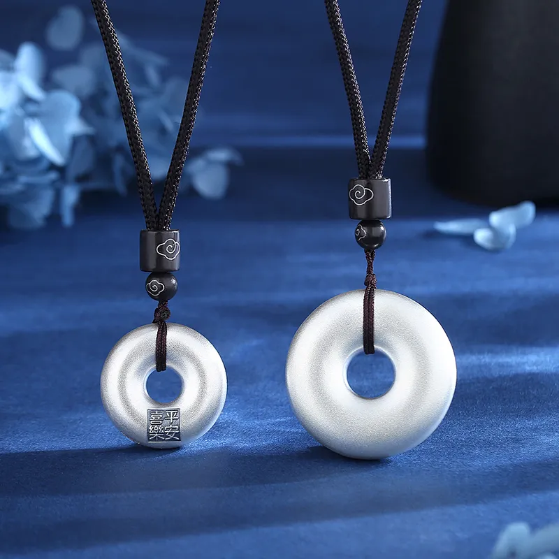 Mini&yaya S999 Fine Silver Necklaces Unisex-12