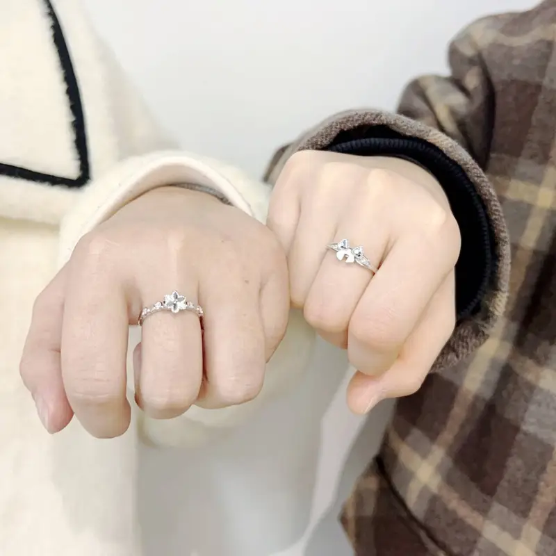 Mini&yaya S925 Silver Rings Women's-37