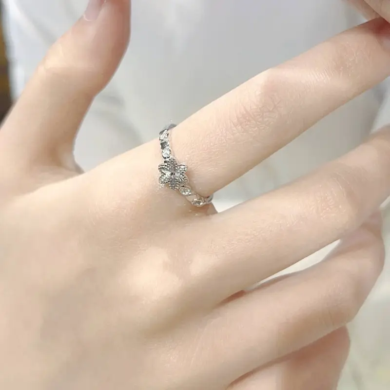 Mini&yaya S925 Silver Rings Women's-17