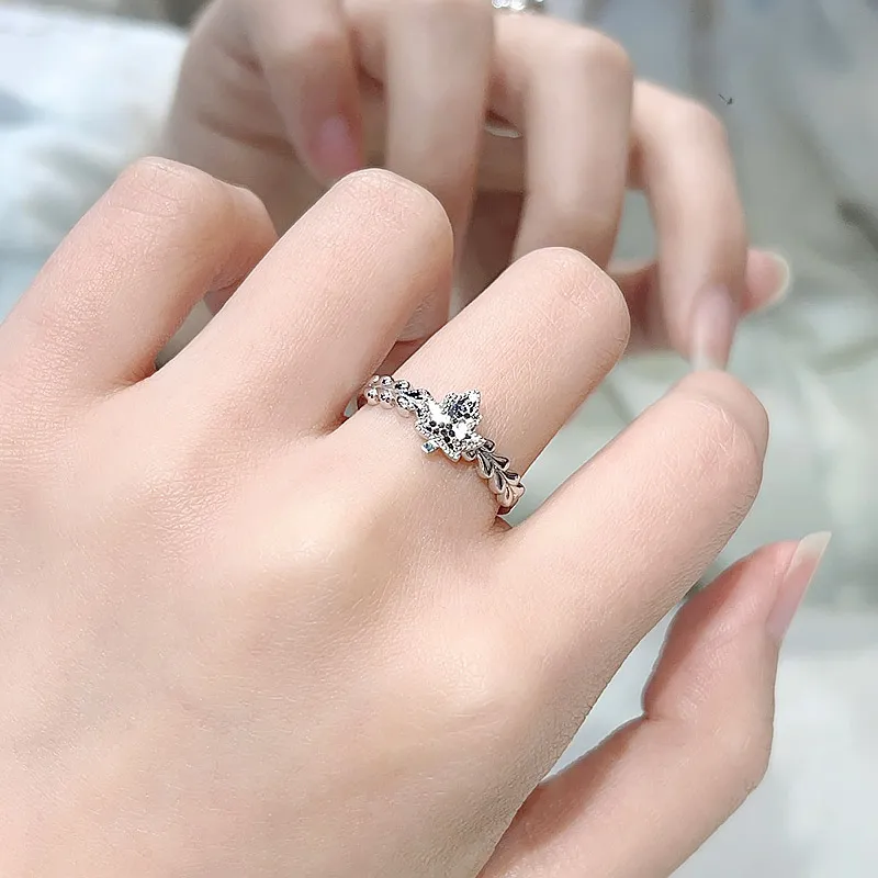 Mini&yaya S925 Silver Rings Women's-2