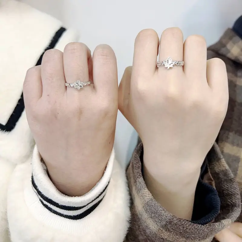 Mini&yaya S925 Silver Rings Women's-27