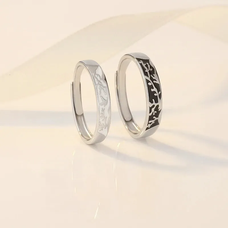 Mini&yaya S925 Silver Rings Unisex-2