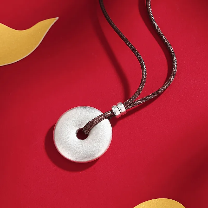 Mini&yaya S999 Fine Silver Necklaces Unisex-32