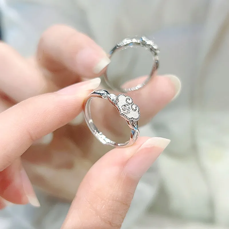 Mini&yaya S925 Silver Rings Women's-19