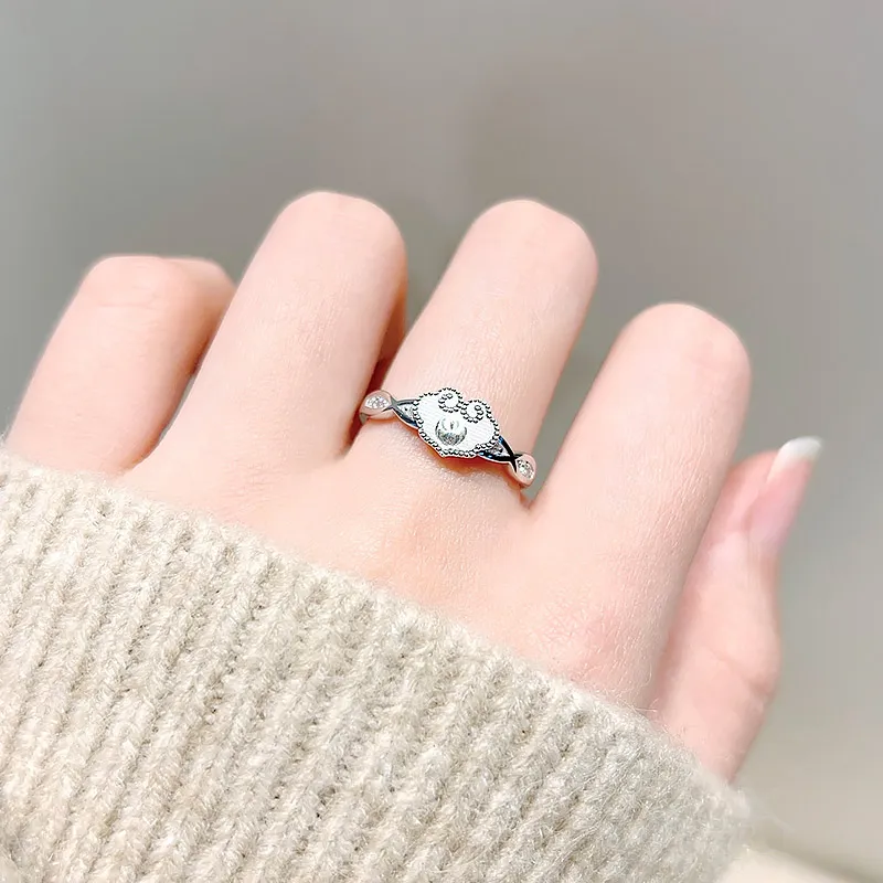 Mini&yaya S925 Silver Rings Women's-23