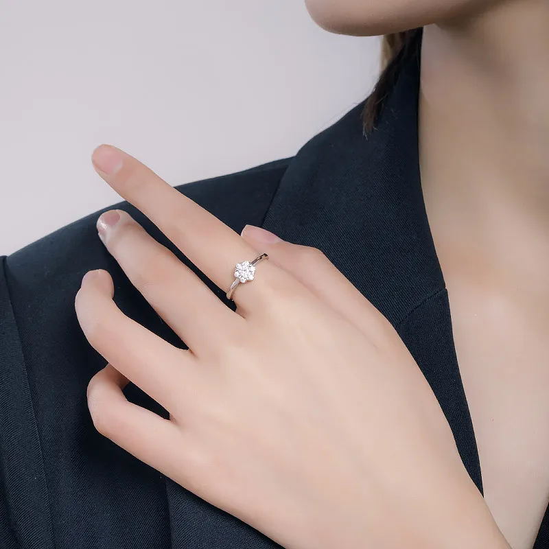 Mini&yaya S925 Silver Rings Women's-1