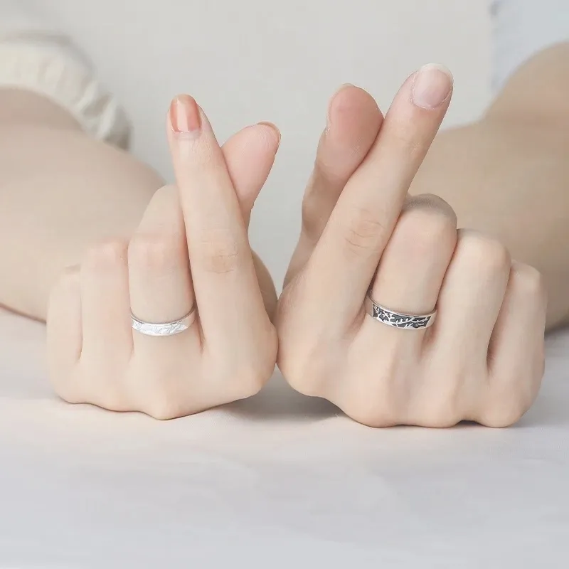 Mini&yaya S925 Silver Rings Unisex-1