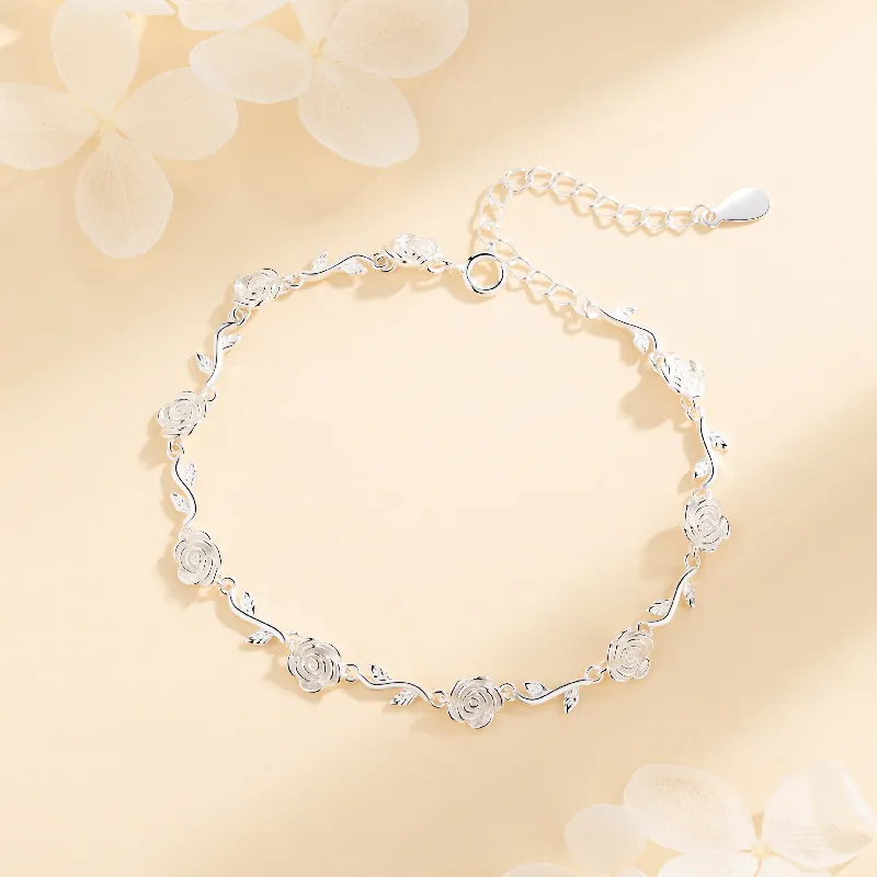 Mini&yaya S999 Fine Silver Bracelets Women's-5