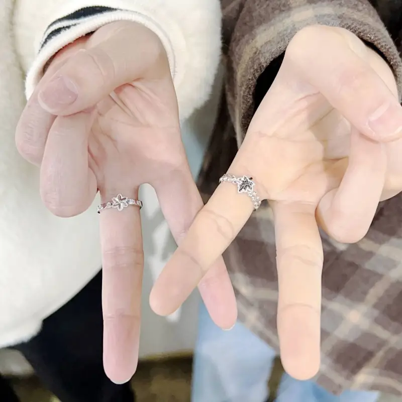 Mini&yaya S925 Silver Rings Women's-26
