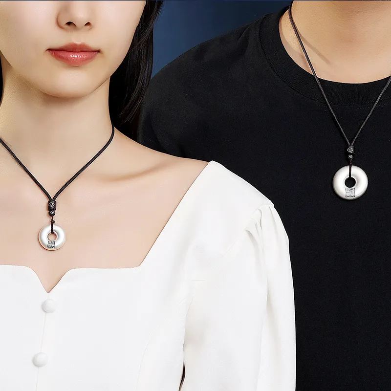 Mini&yaya S999 Fine Silver Necklaces Unisex-8