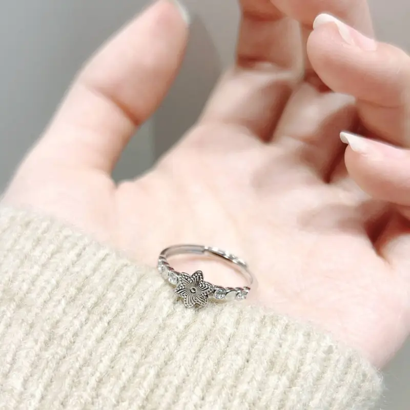 Mini&yaya S925 Silver Rings Women's-14