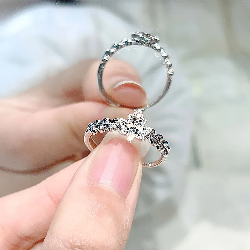 Mini&yaya S925 Silver Rings Women's-3