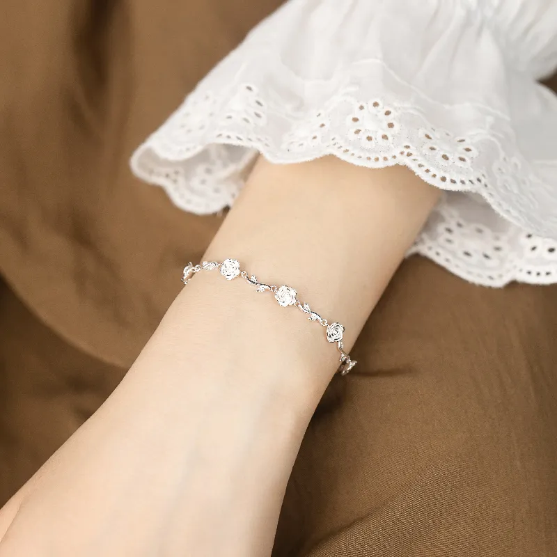 Mini&yaya S999 Fine Silver Bracelets Women's-2