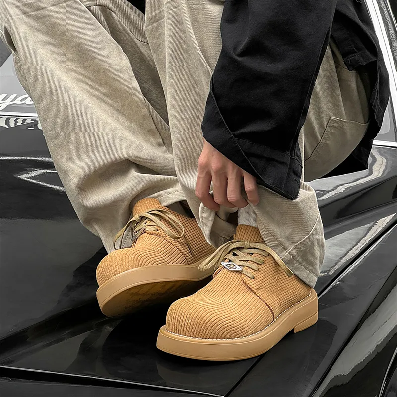 Chi Wolf Casual Shoes Men's Apricot-5
