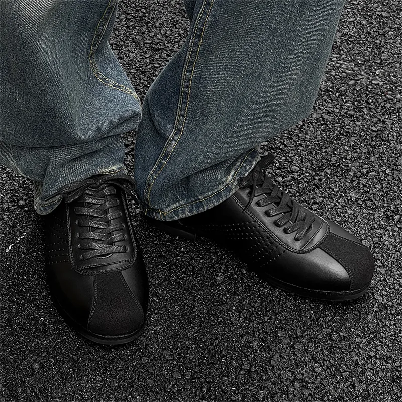 Chi Wolf Casual Shoes Men's Black-3