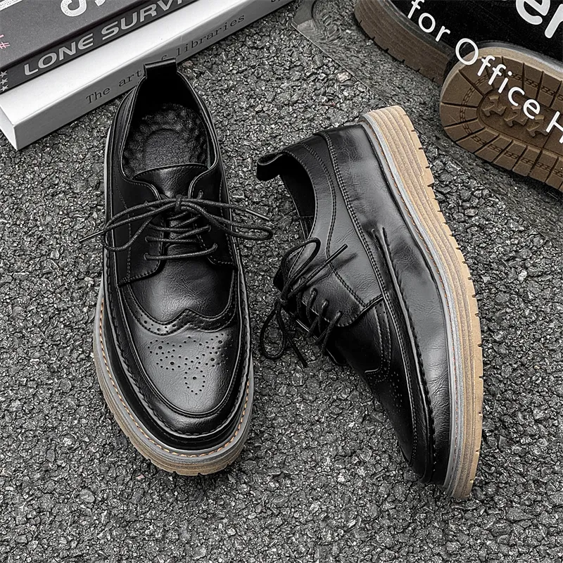 Chi Wolf Casual Shoes Men's Black-5