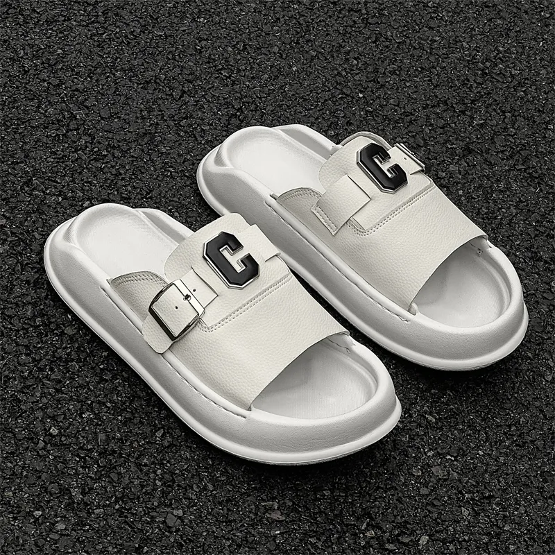 Chi Wolf Slip Resistant Slide Slippers Men's-12