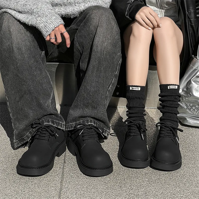 Chi Wolf Abrasion Resistant Low Top Casual Shoes Unisex Black-2