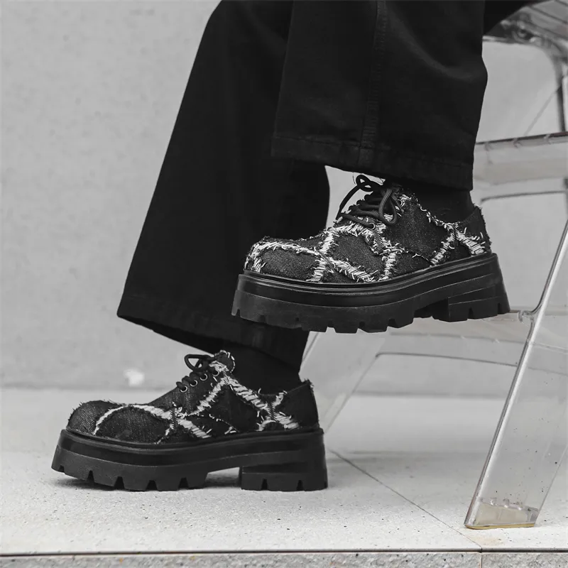 Chi Wolf Casual Shoes Men's Black-2