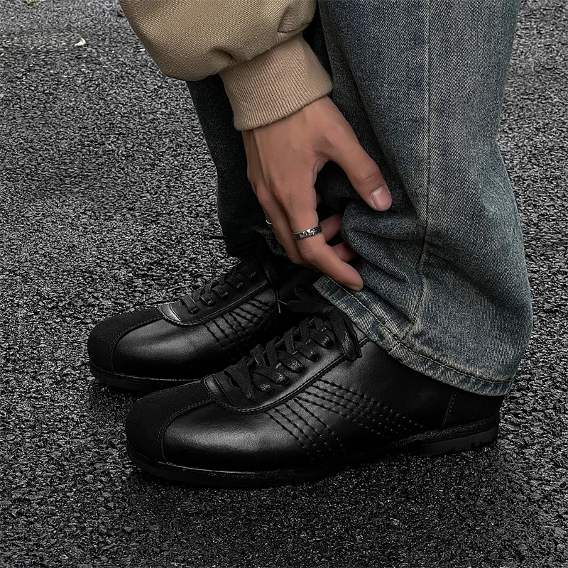Chi Wolf Casual Shoes Men's Black-4