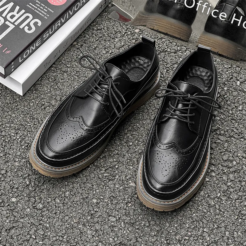 Chi Wolf Casual Shoes Men's Black-2