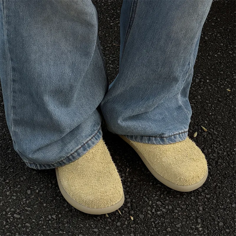 Chi Wolf Rubber Sole Closed Toe Slippers Men's-58