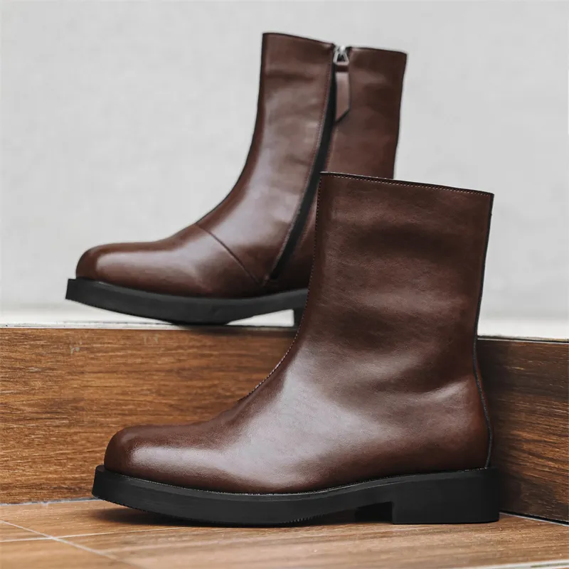 Chi Wolf Ankle Boots Men-24