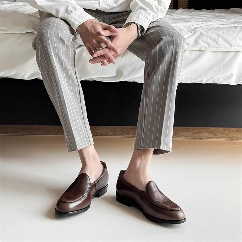 Chi Wolf Loafers Men Black/Brown/Gold/Purple-12
